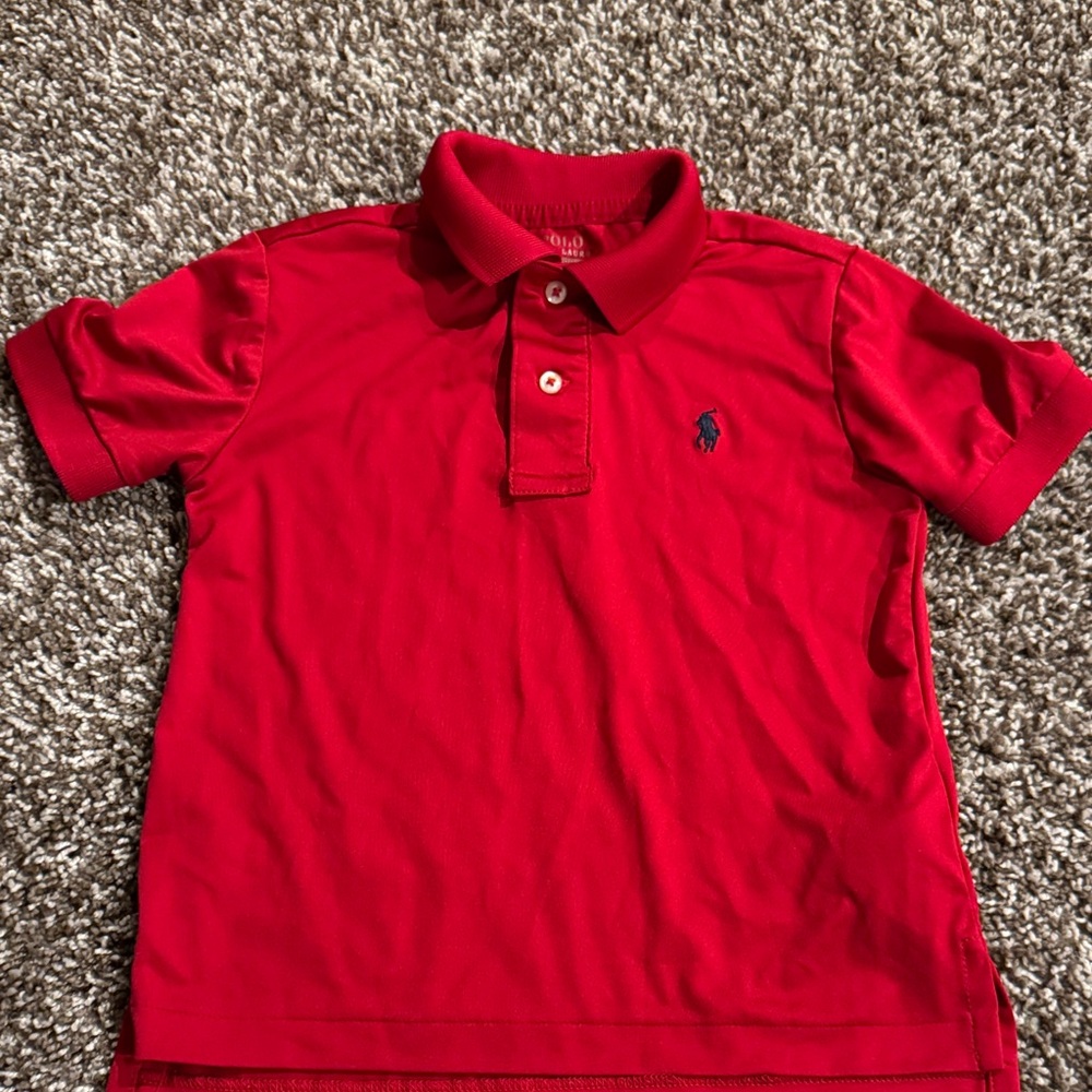 Polo by Ralph Lauren Kids Red Polo Shirt